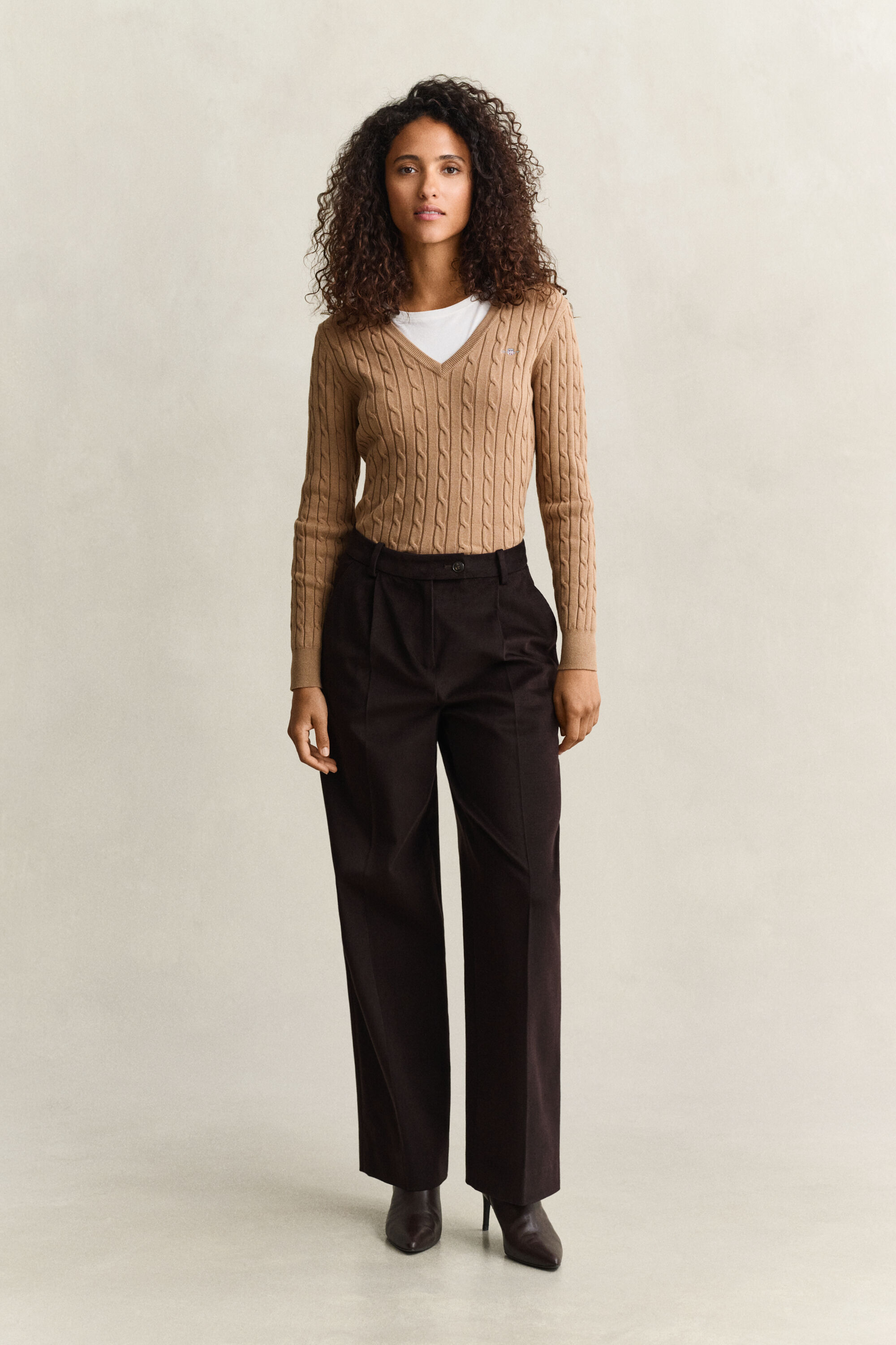 Twill Velvet Pants