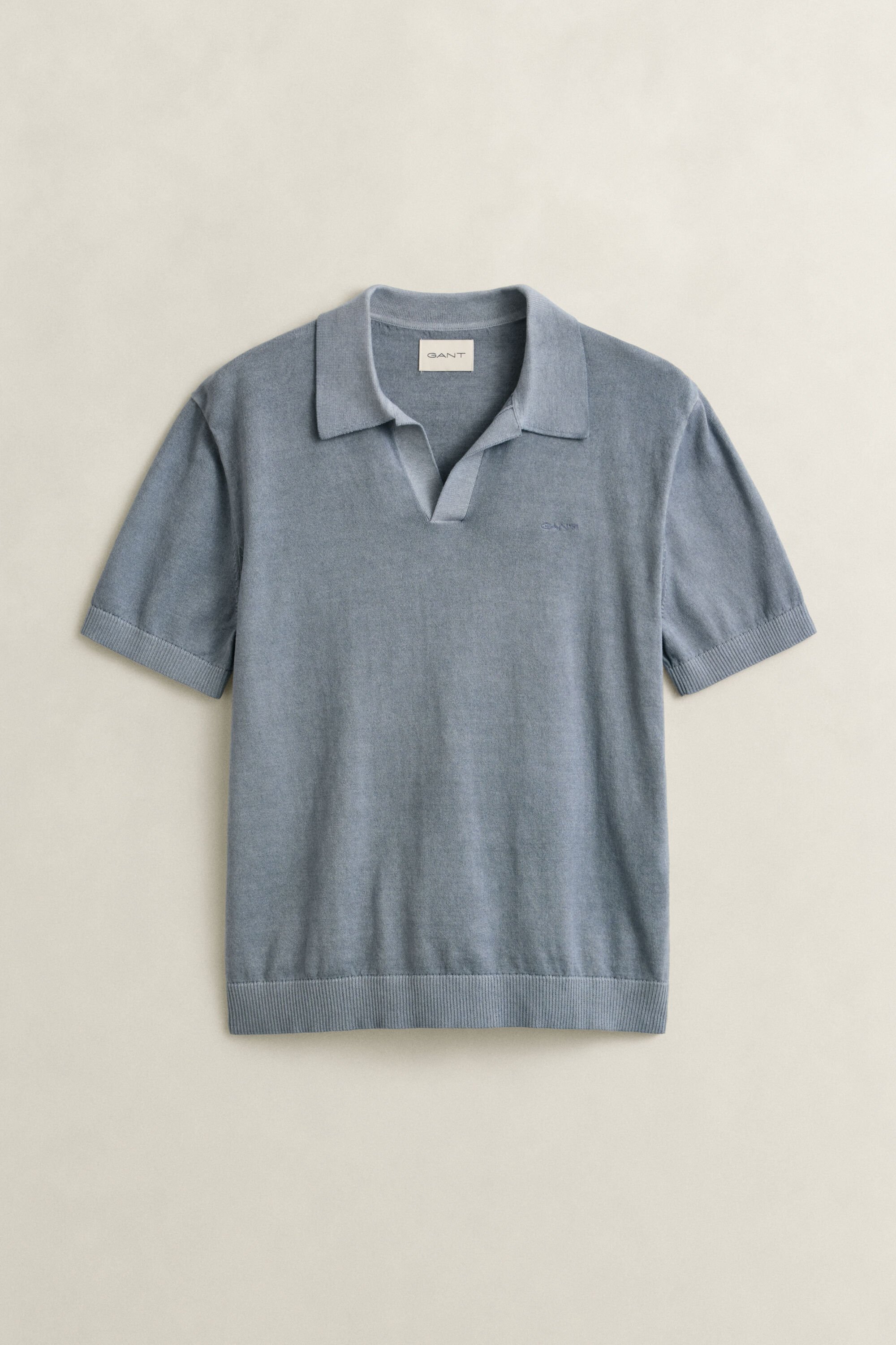 Sunfaded Polo Sweater