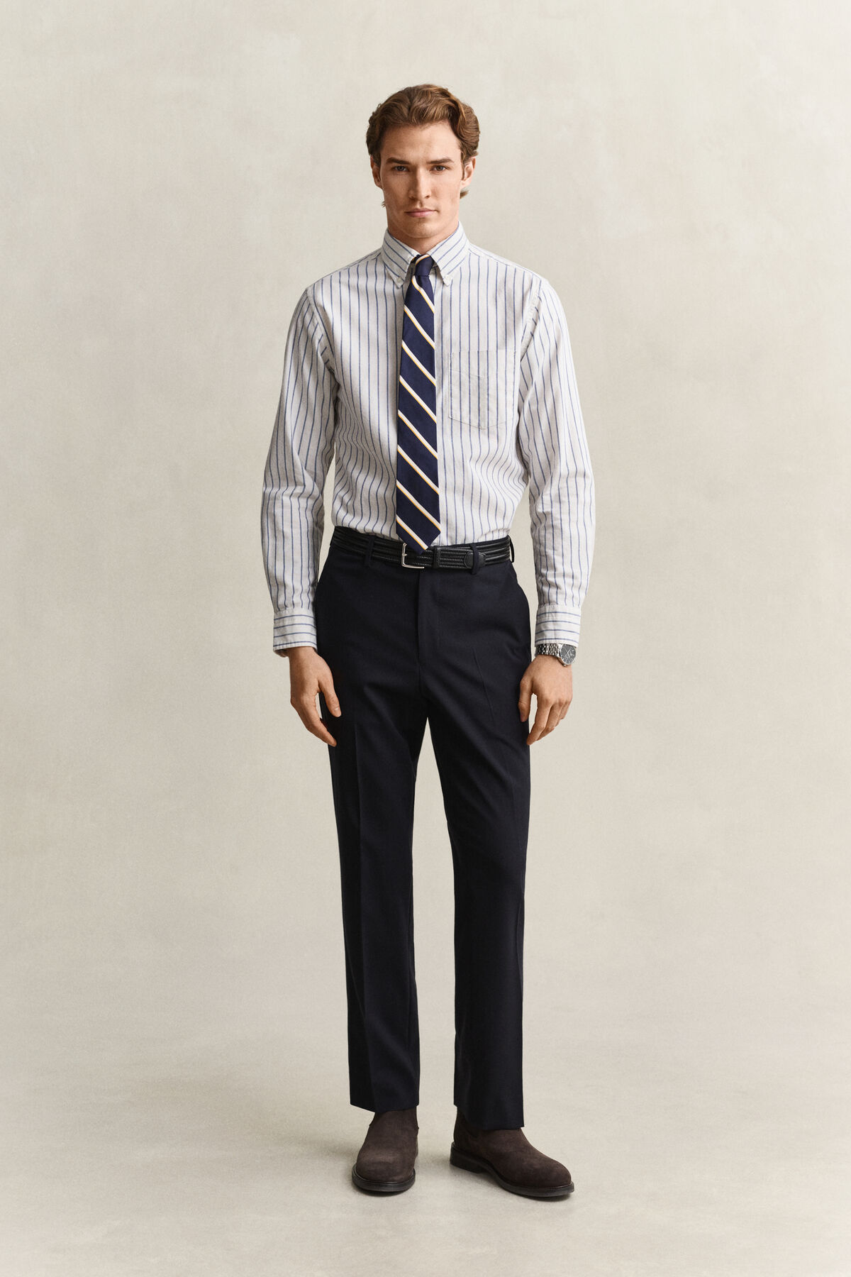 Travel Suit Pants — EVENING BLUE
