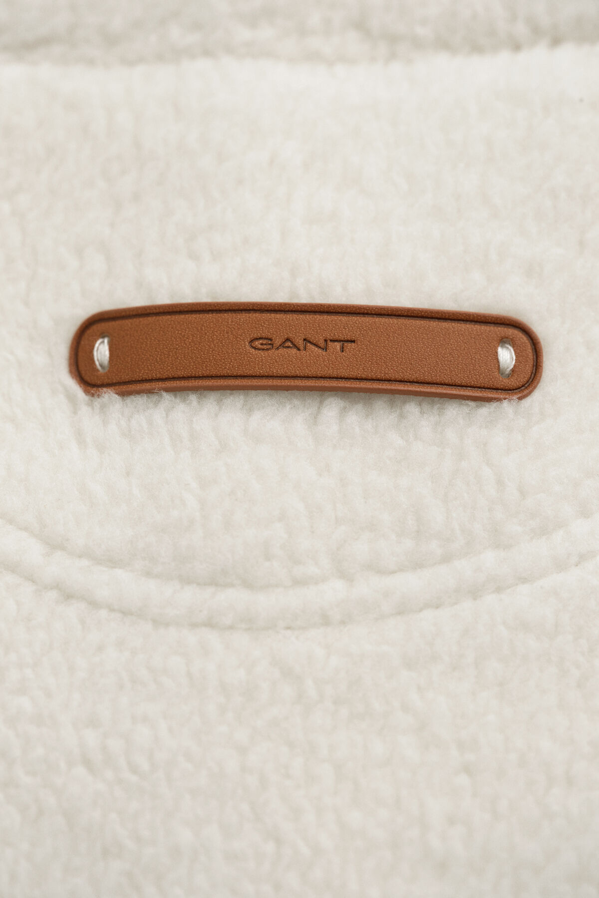 Fleece Vest — CREAM