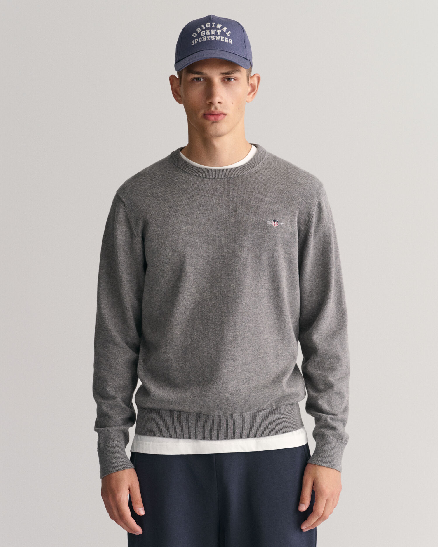 blurhmsConnect Crew Neck TERADA Sweat Gray YOKE - www.banux.com.br