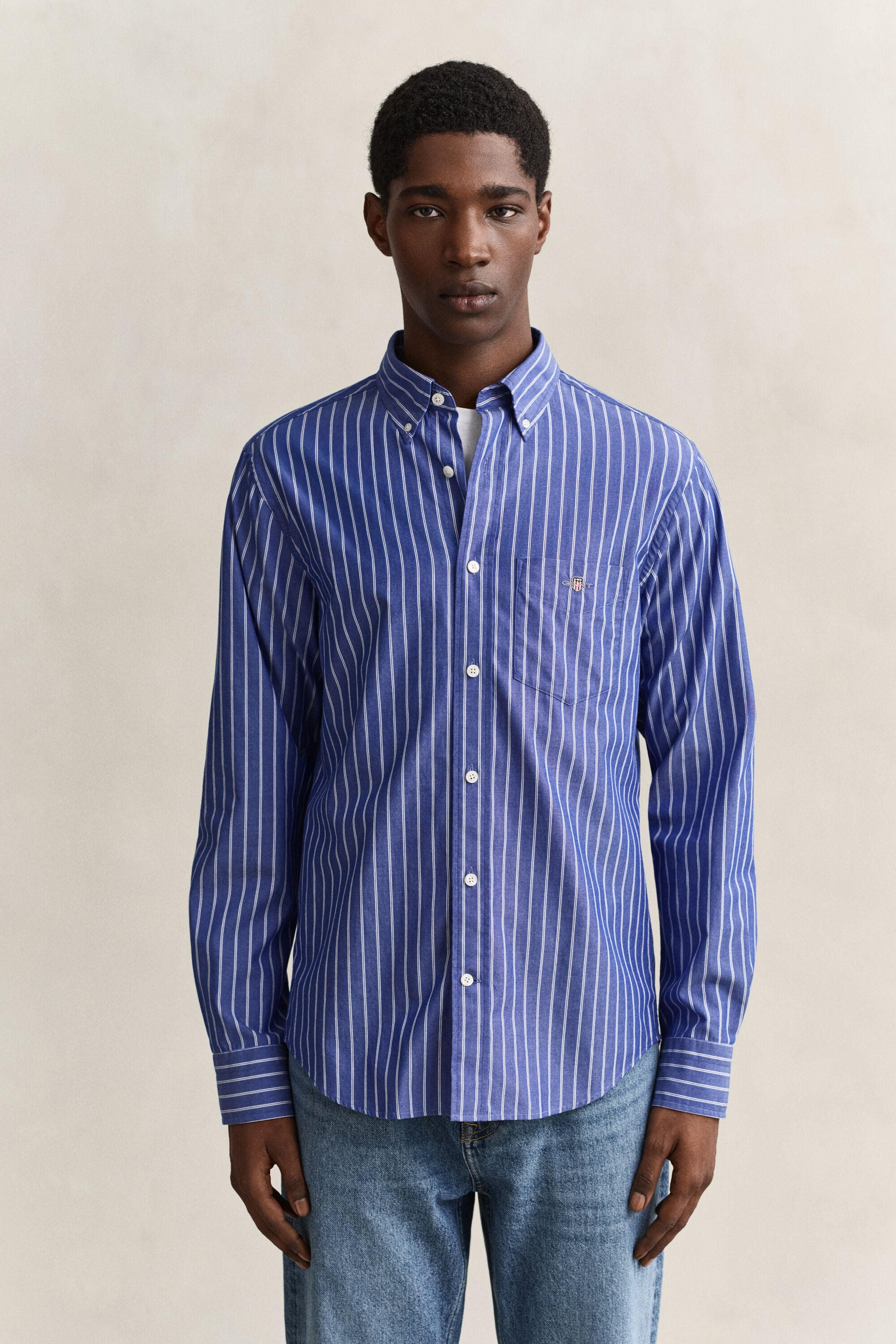 Striped Classic Poplin Shirt