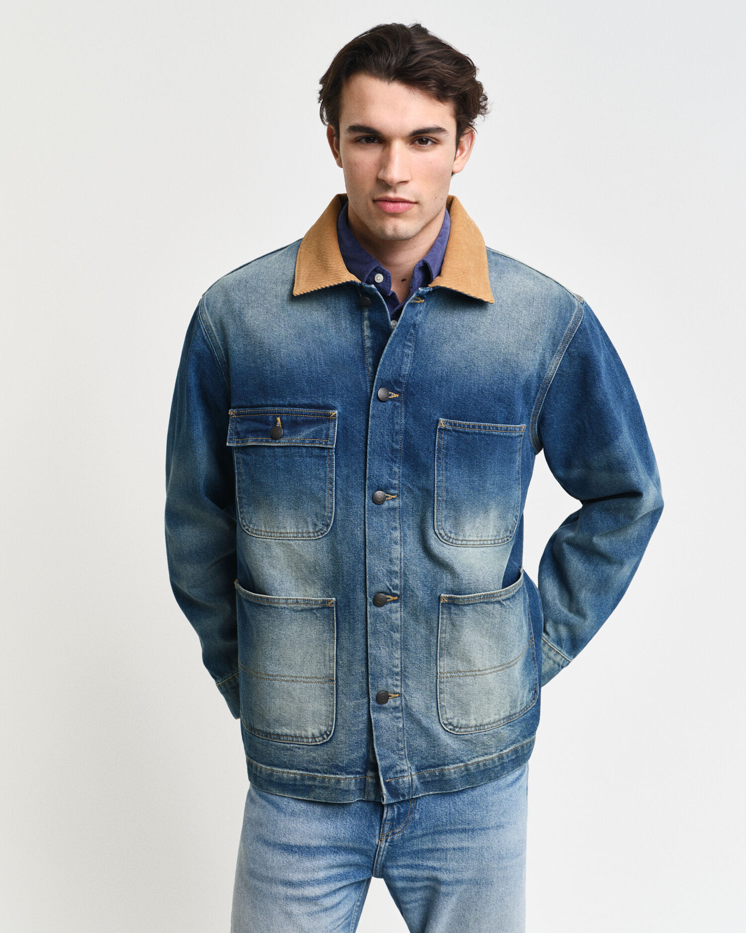 Hooded Canvas Jacket - GANT Hooded Canvas Jacket - GANT