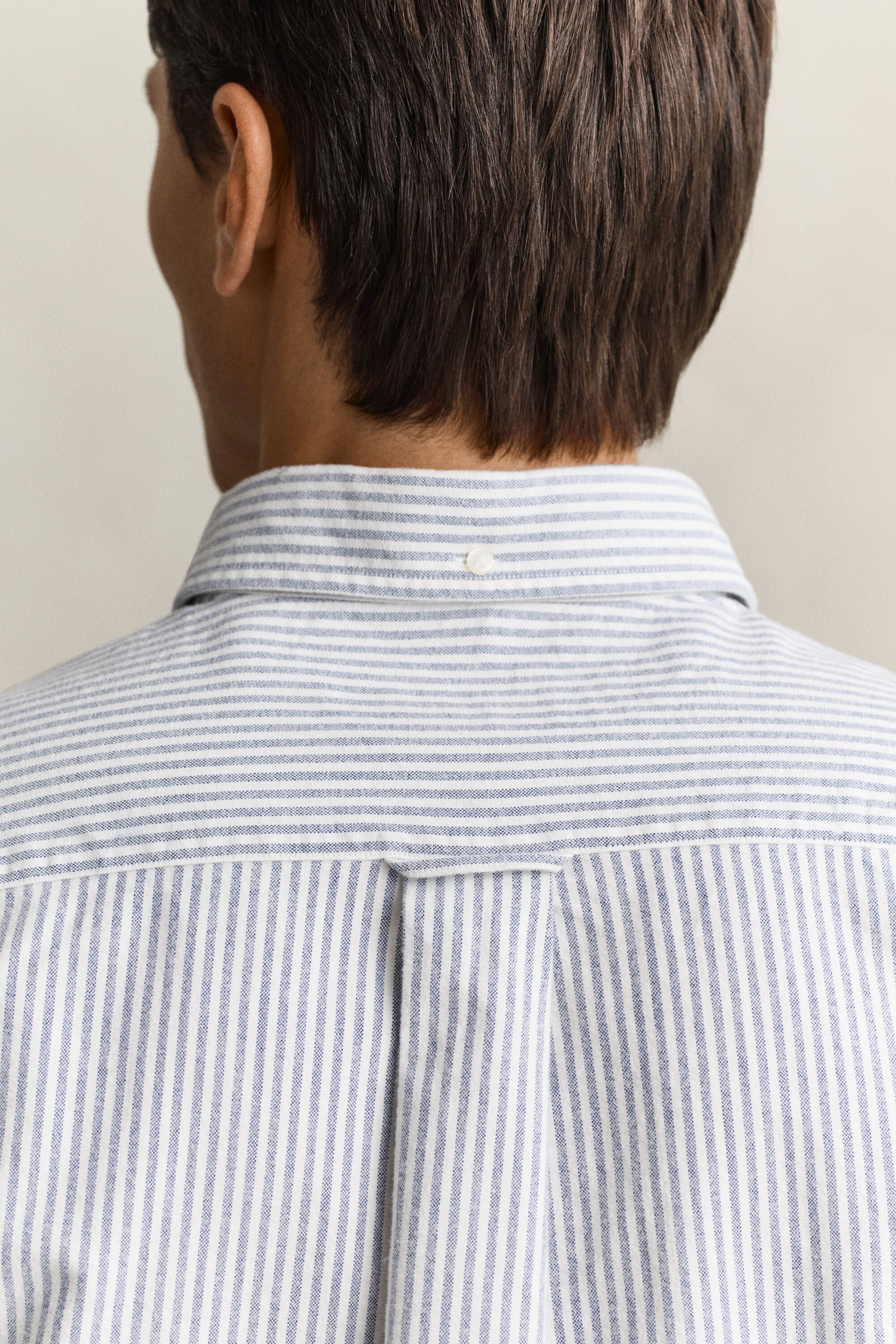 Striped Brushed Oxford Shirt