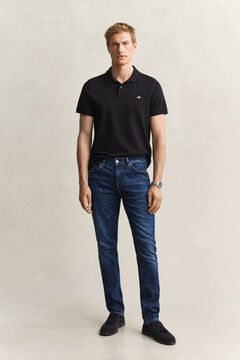 Slim Jeans — MID BLUE WORN IN 6