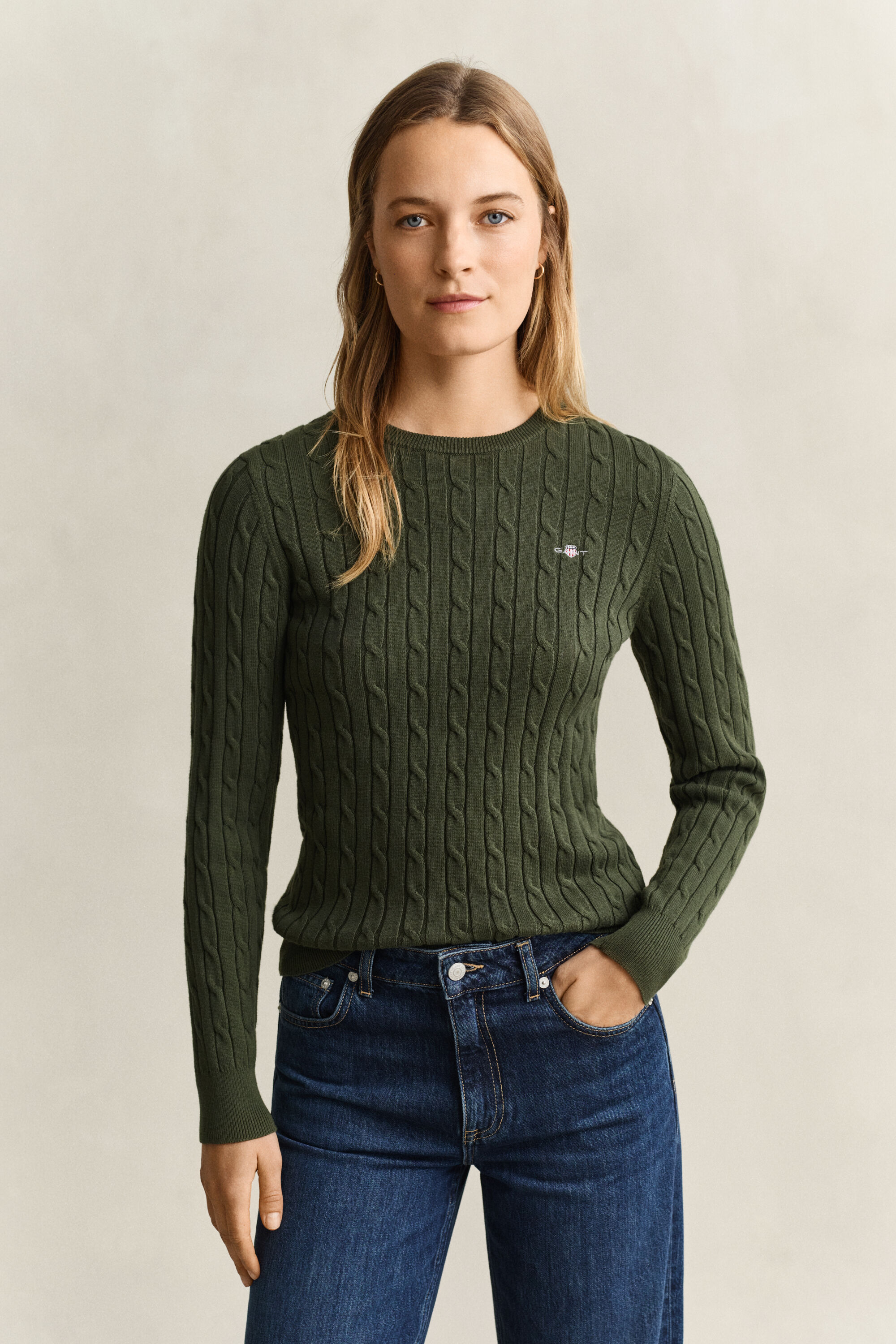 Classic Cable Knit Sweater
