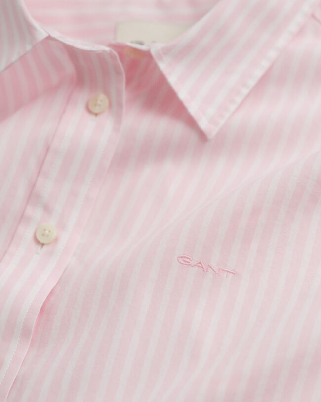 Regular Fit Classic Striped Poplin Shirt