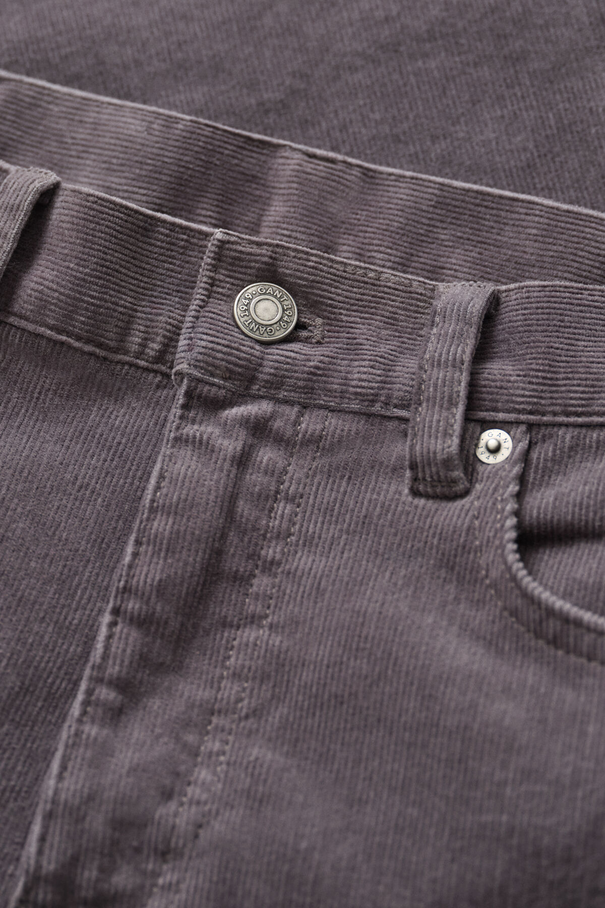 Corduroy Jeans — DUSKY ANTHRACITE