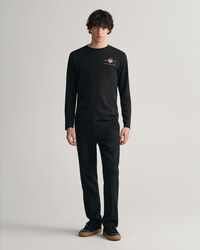 Slim Fit Flannel Pants