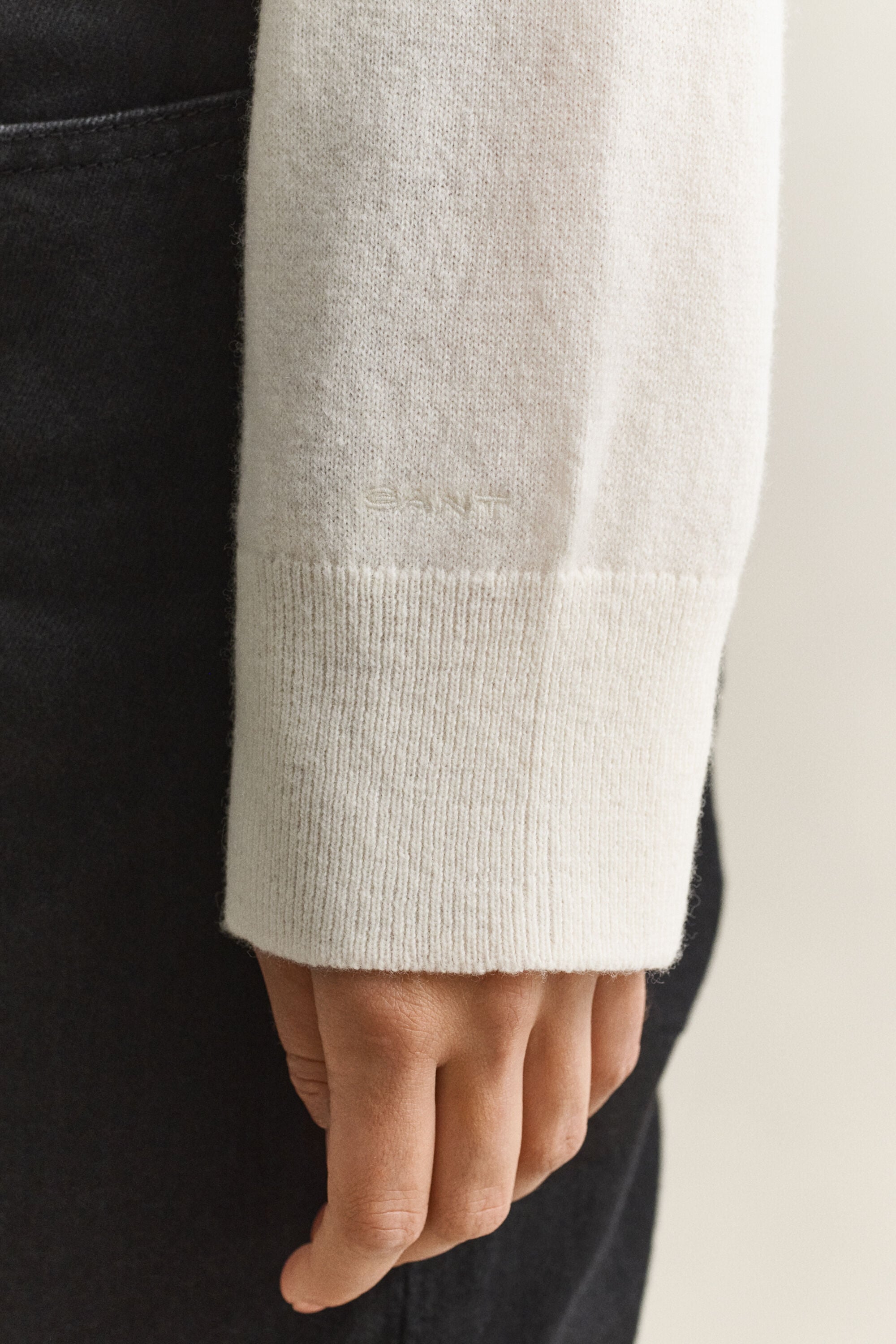 Superfine Lambswool Crew Neck Sweater