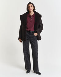 Long Sleeve Piqué Polo Shirt