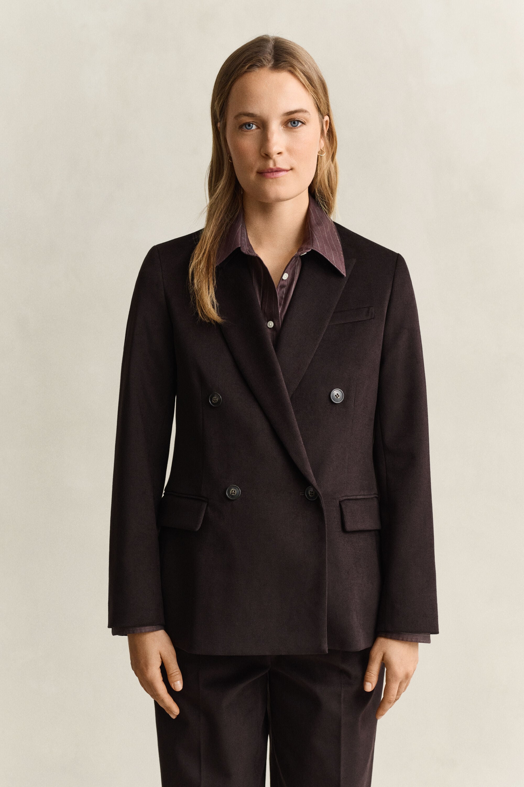 Twill Velvet Club Blazer