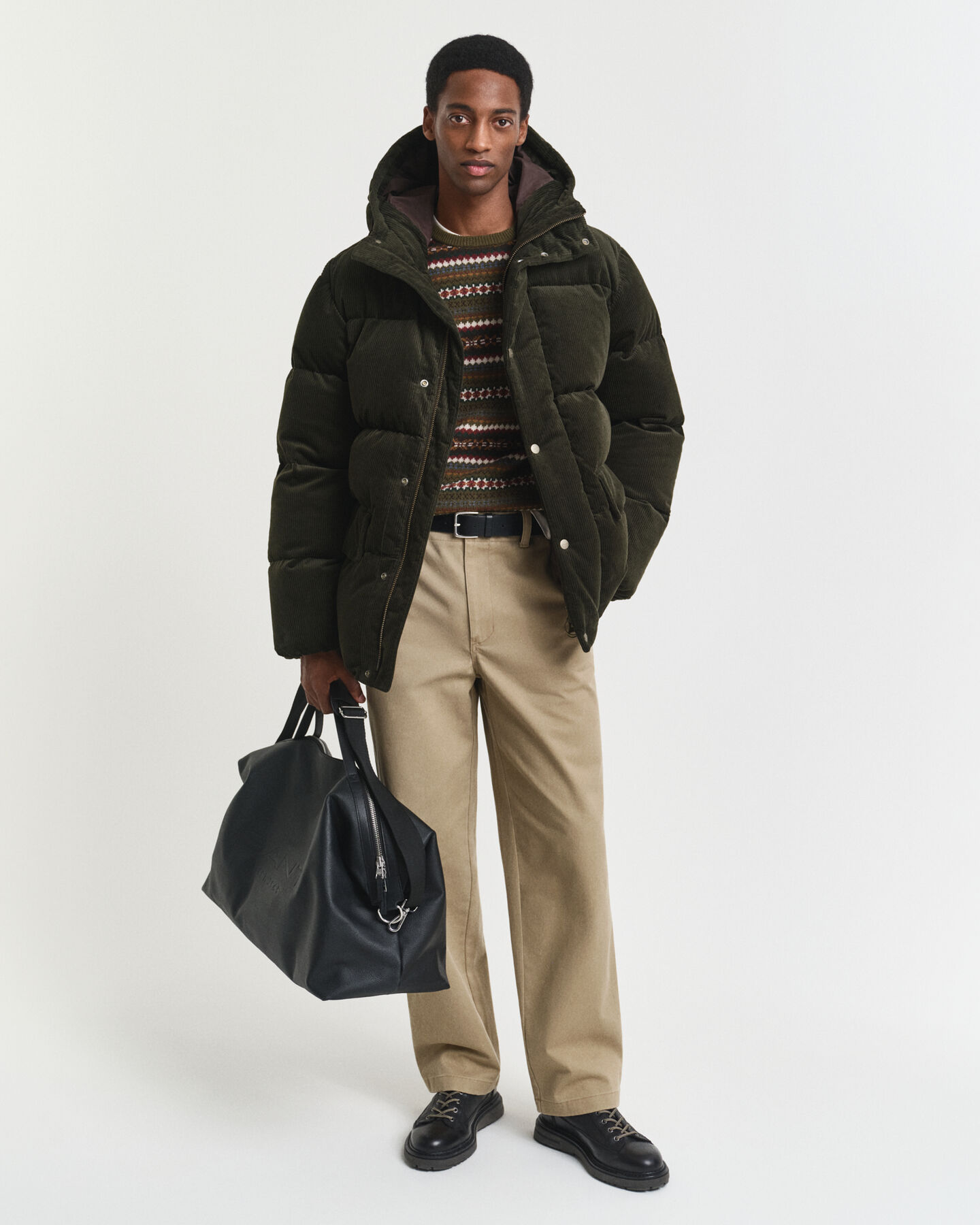 Fair  Isle Crew Neck Sweater