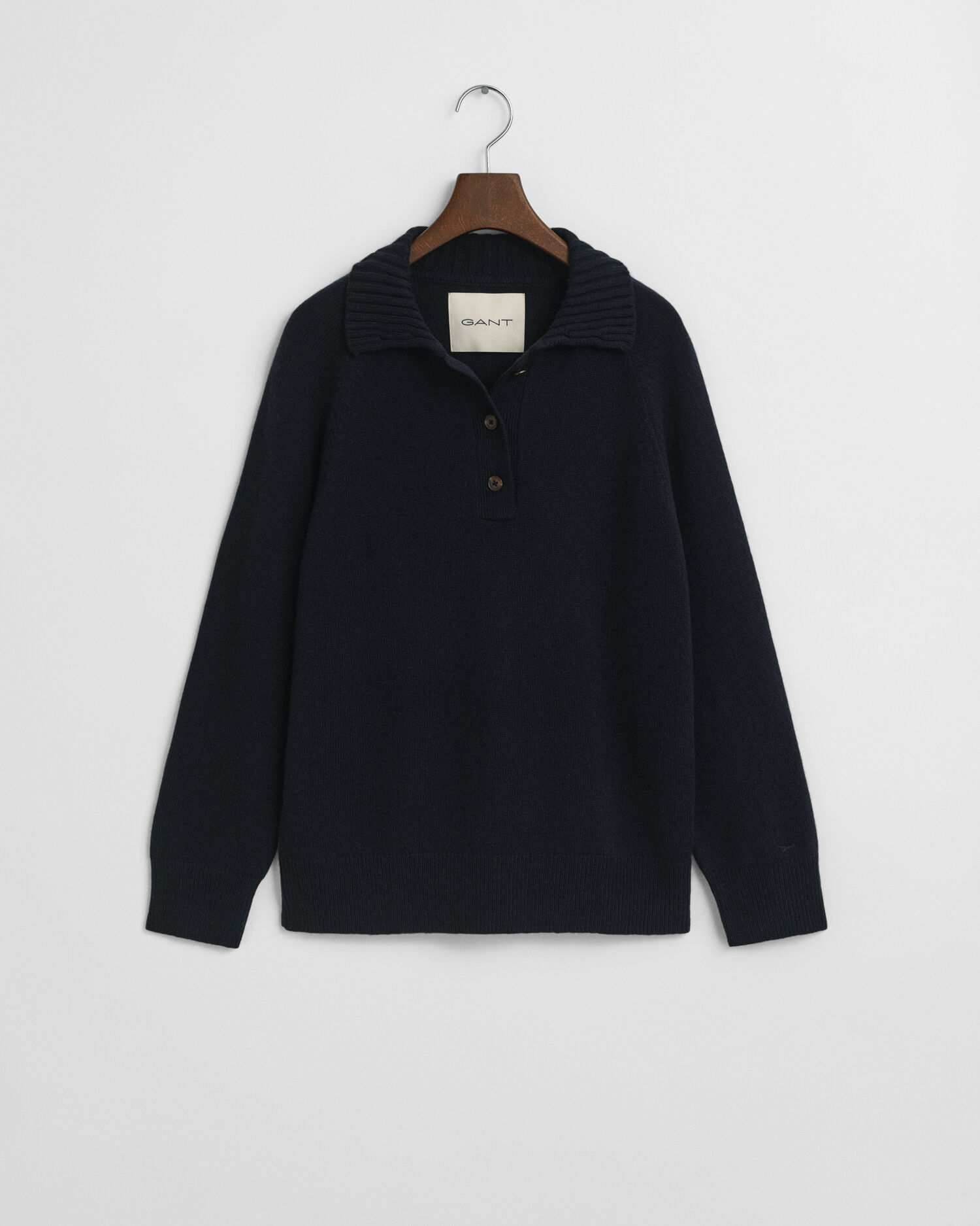 Knitted Wool Cashmere Blend Rugger