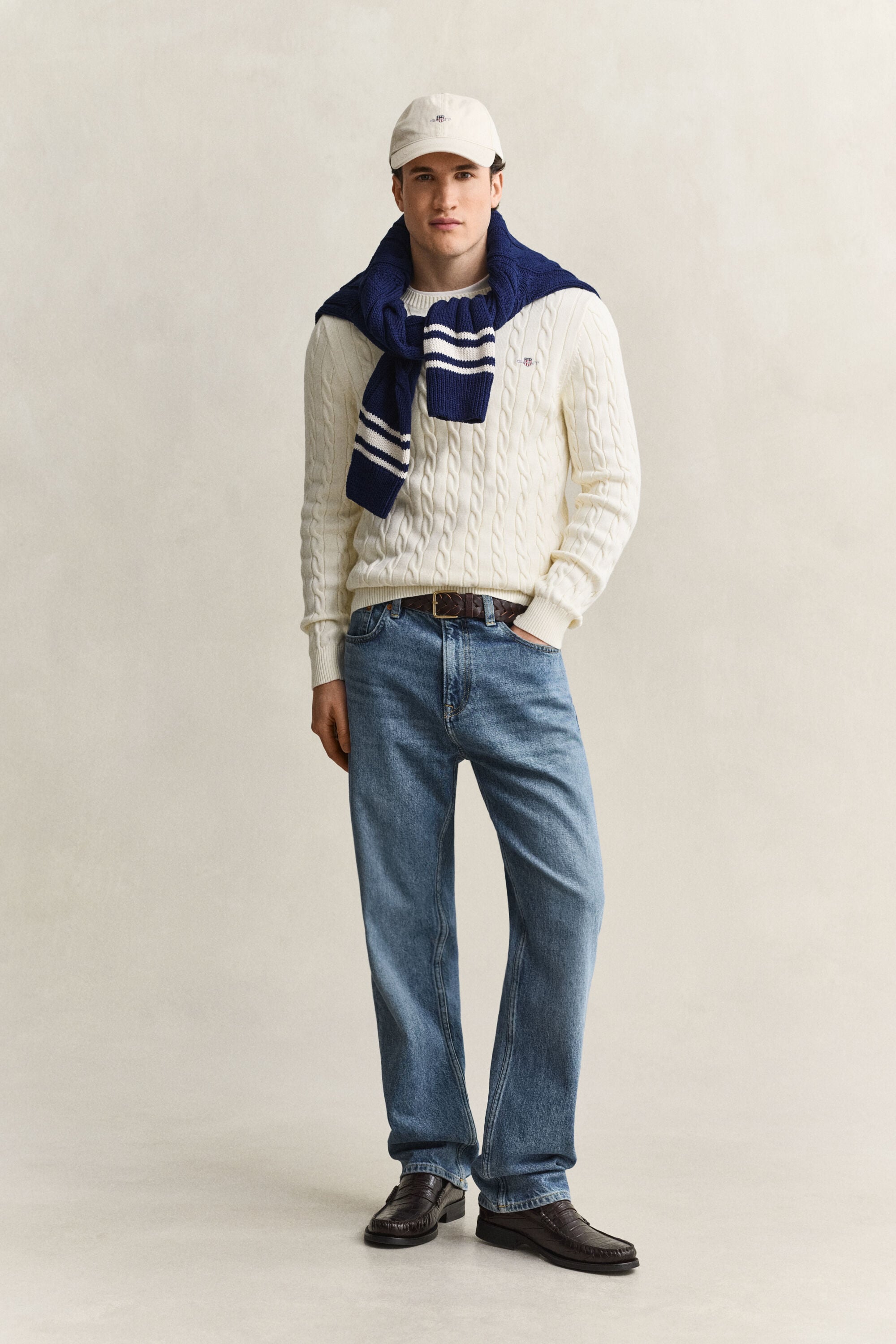 Classic Cable Knit Sweater