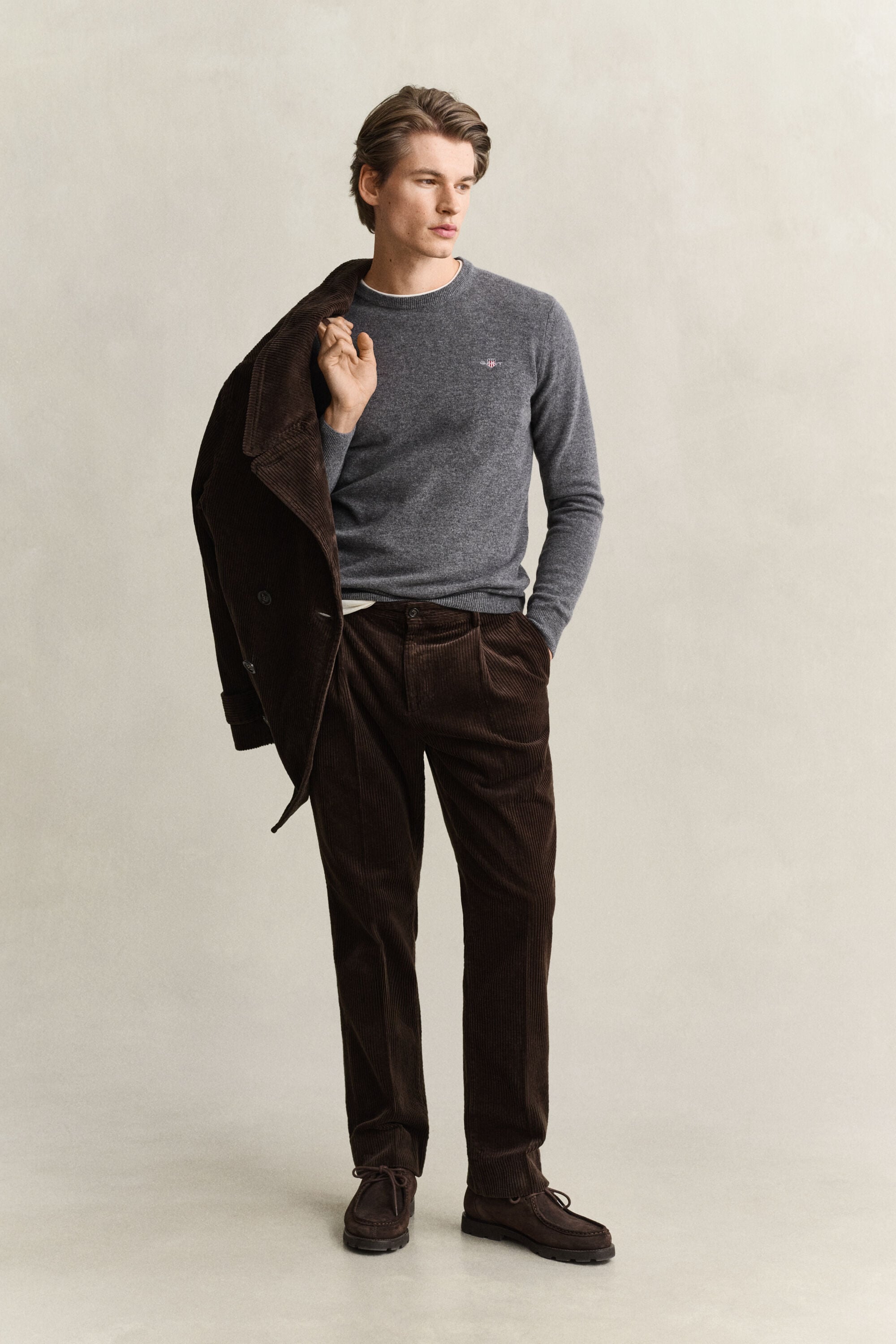 Lambswool Crew Neck Sweater