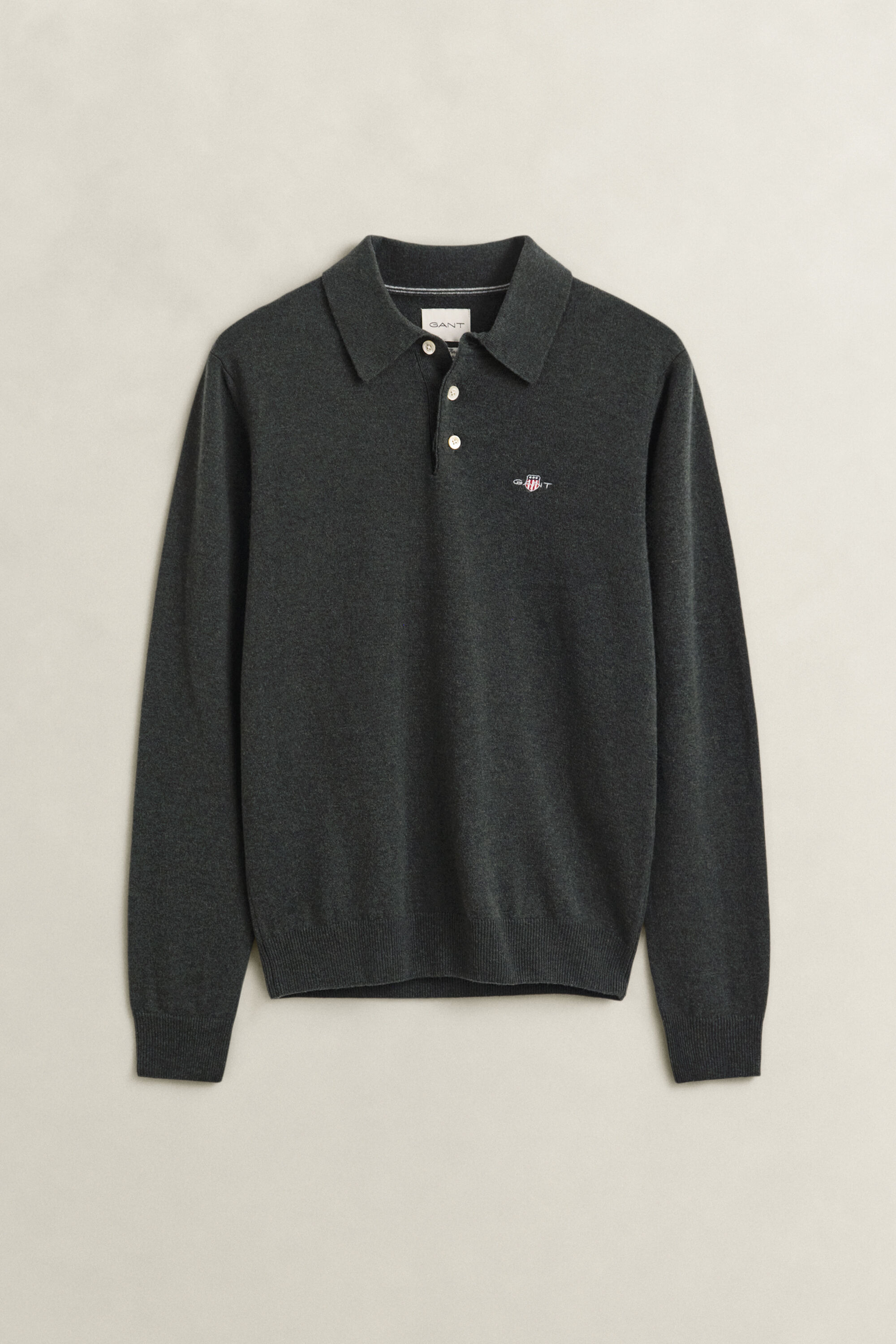 Superfine Lambswool Polo Sweater