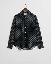 Regular Fit Paisley Printed Twill Shirt