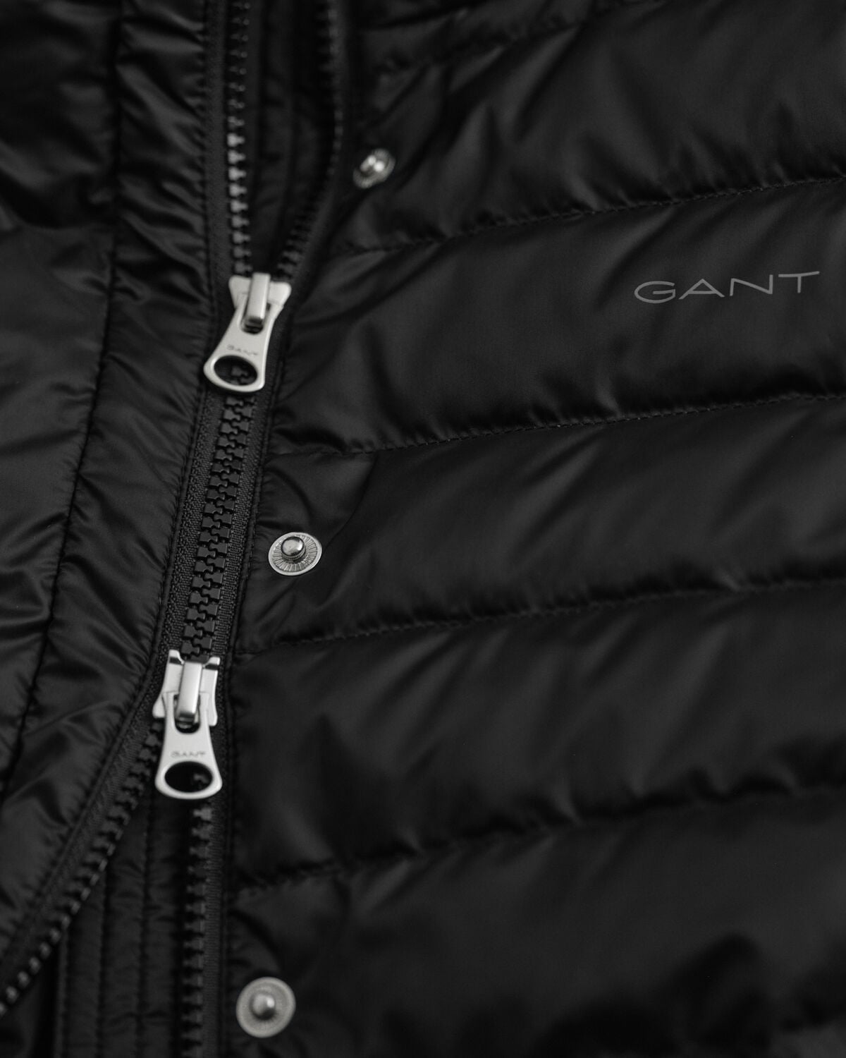 Light Down Jacket — BLACK