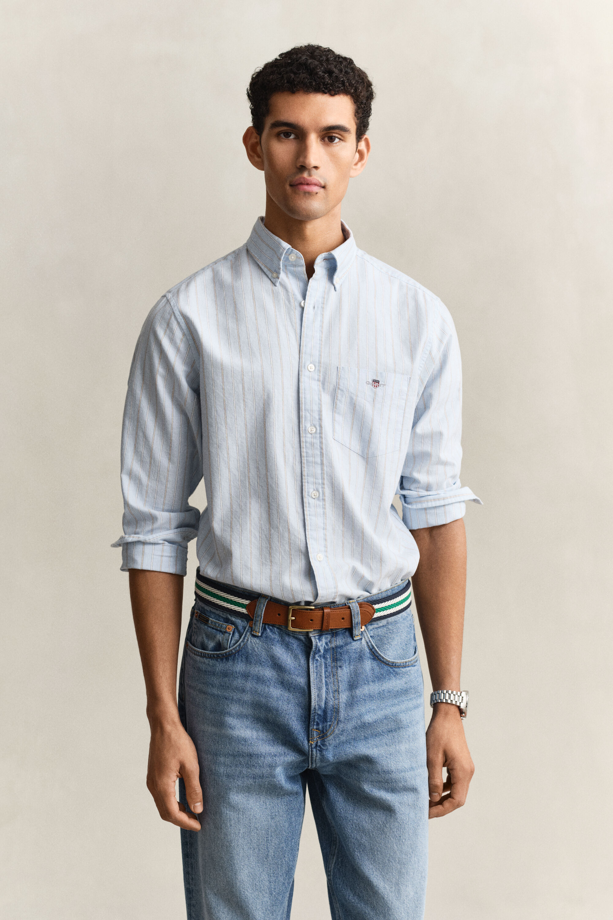 Striped Classic Oxford Shirt