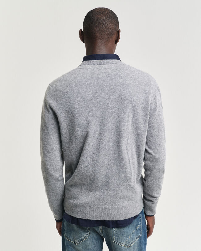 Seasonal Essential Extra Fine Lambswool V-Neck Sweater
