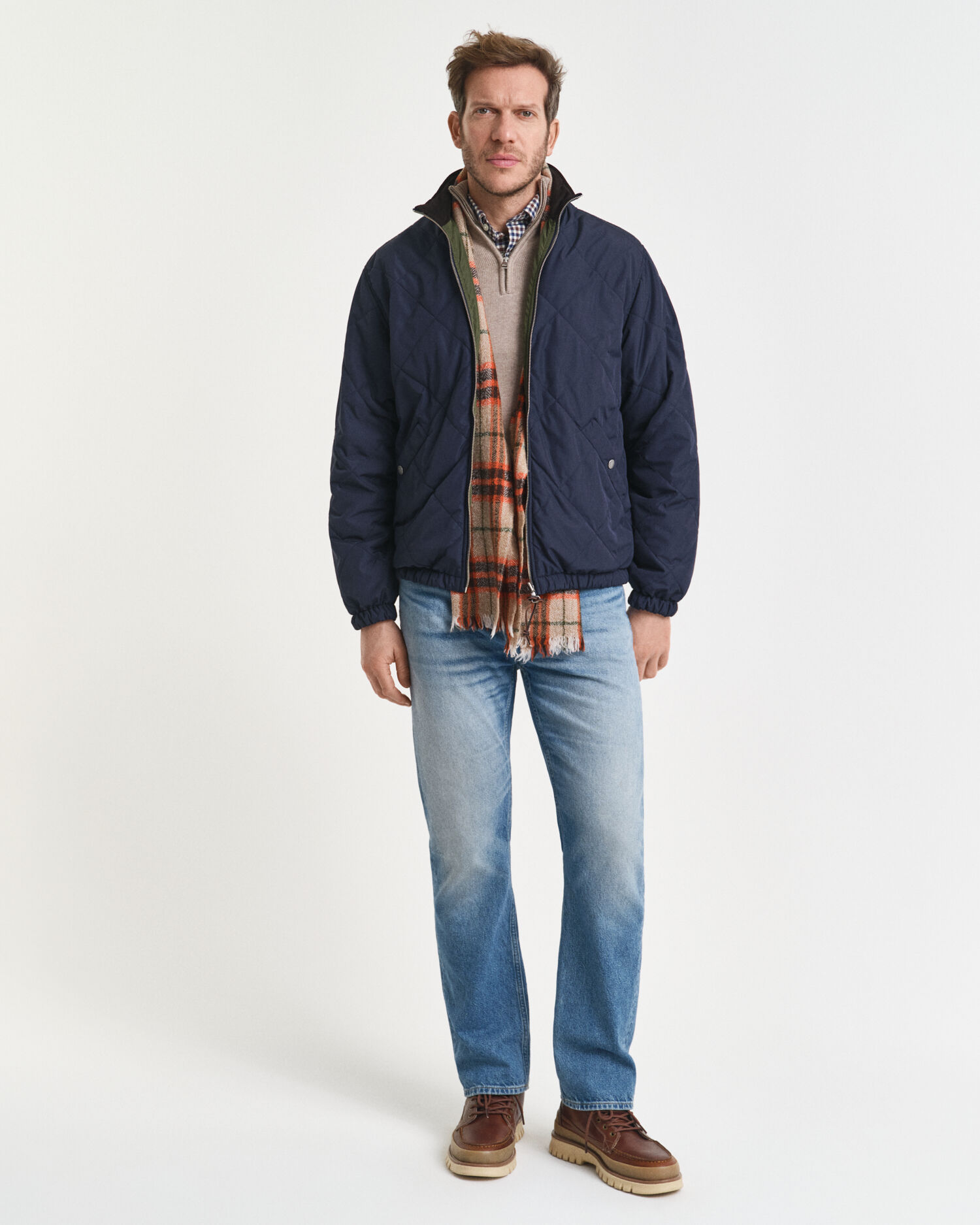 Reversible Stand Collar Jacket - GANT