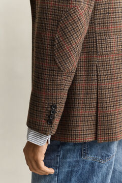 British Tweed Sports Jacket — SHADOW BROWN 5