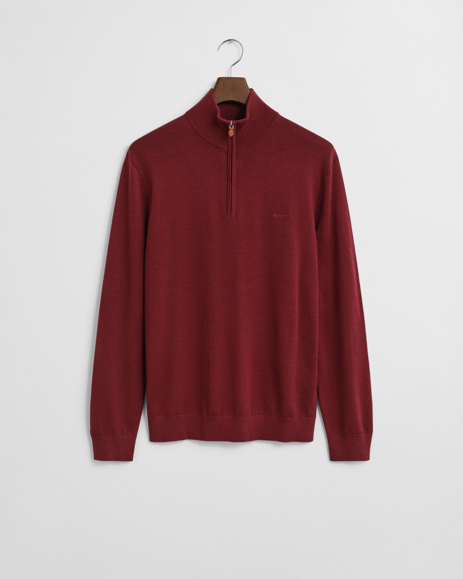Extra Fine Merino Wool Half-Zip Sweater