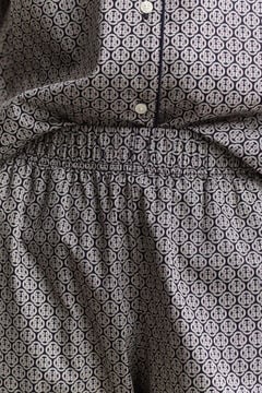 Printed Pajama Set — EVENING BLUE 3