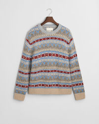 Fair Isle Crew Neck Sweater