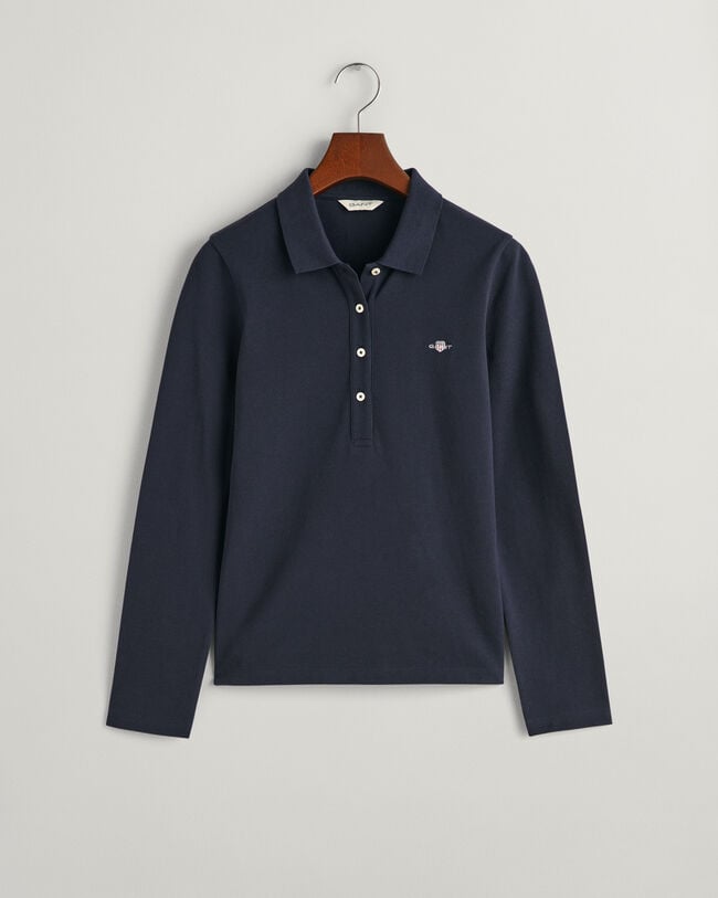 Long GANT Shirt Polo Sleeve - Shield Piqué