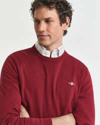 Classic Cotton Crew Neck Sweater