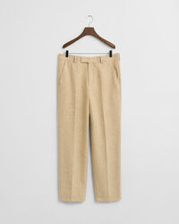 Relaxed Fit Nepps Herringbone Suit Pants