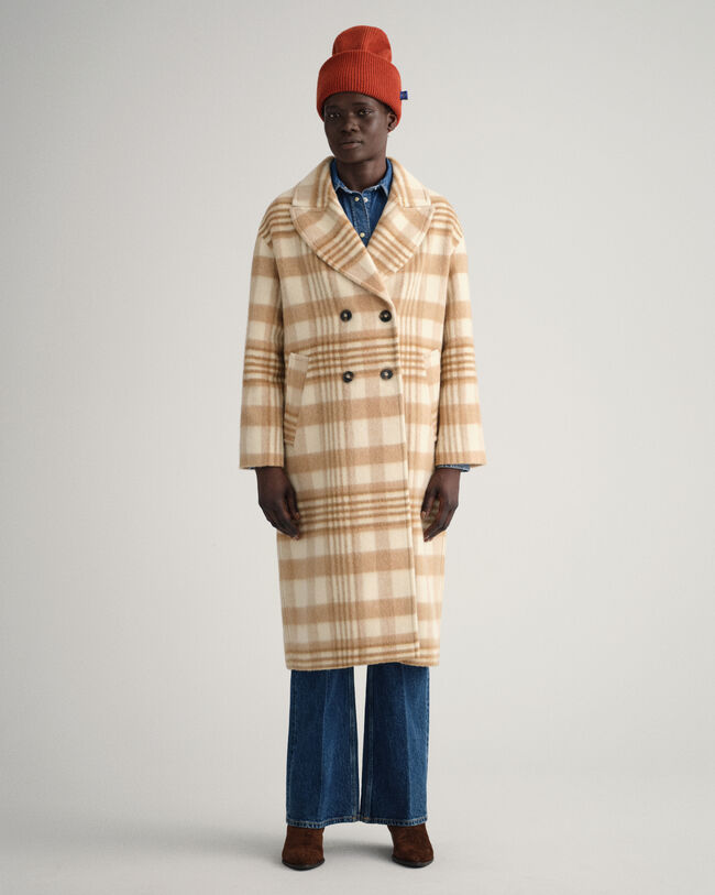 Checked Overcoat