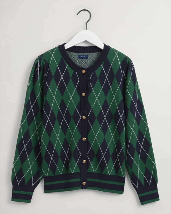 Argyle Cardigan