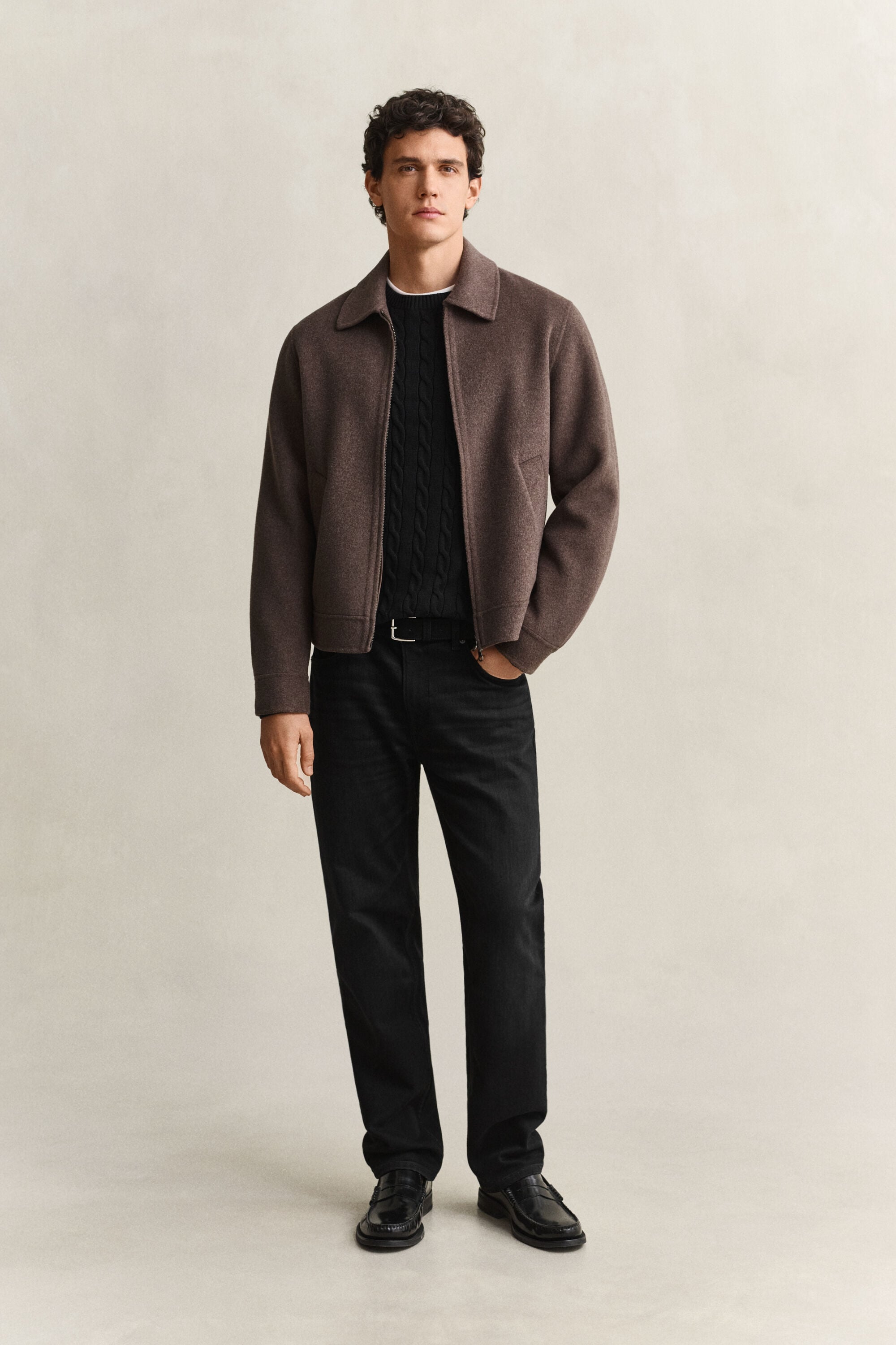 Classic Cable Knit Sweater