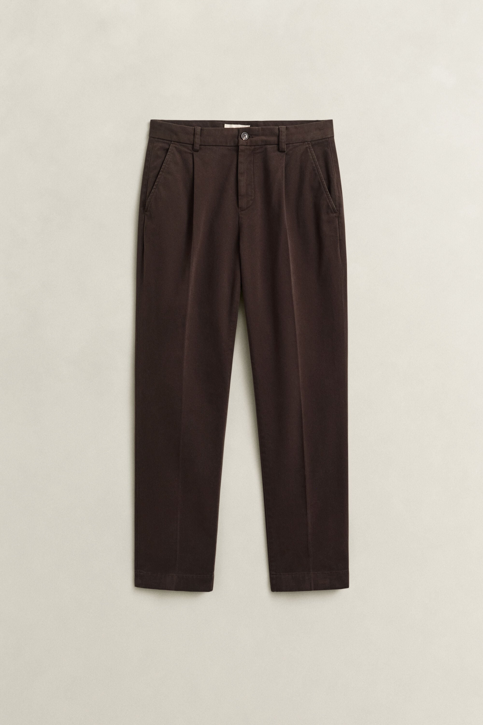 Tapered Chinos — BLACK BROWN