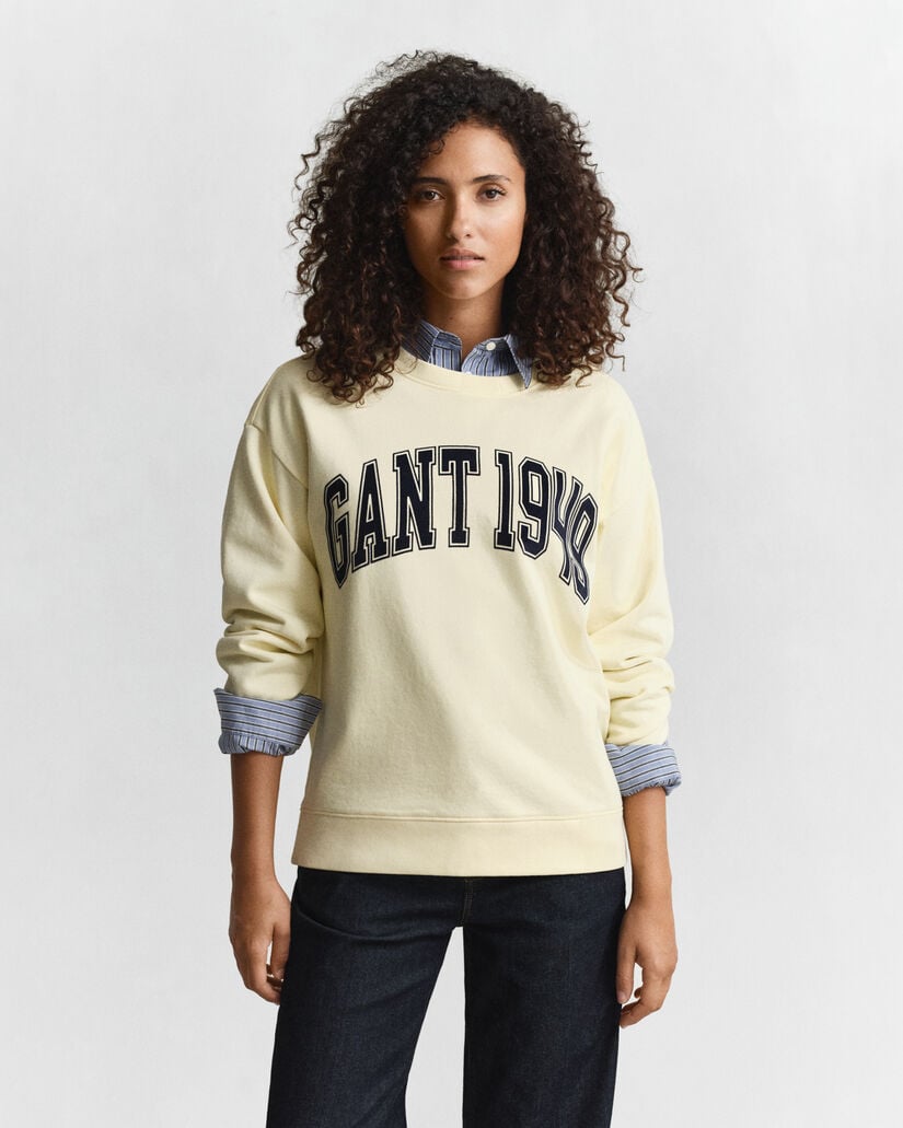 Graphic Crew Neck Sweatshirt
