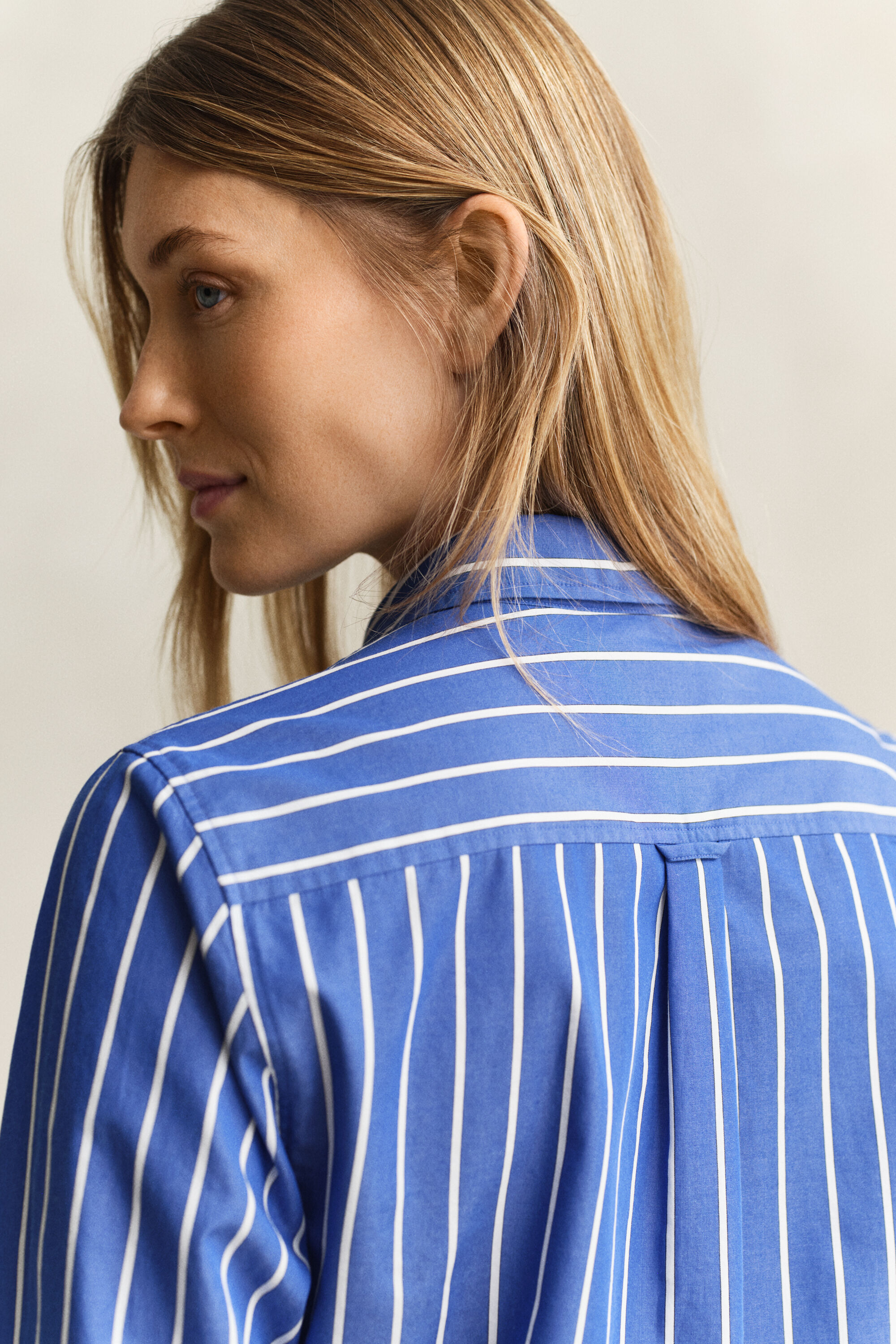 Regular Fit Classic Striped Poplin Shirt