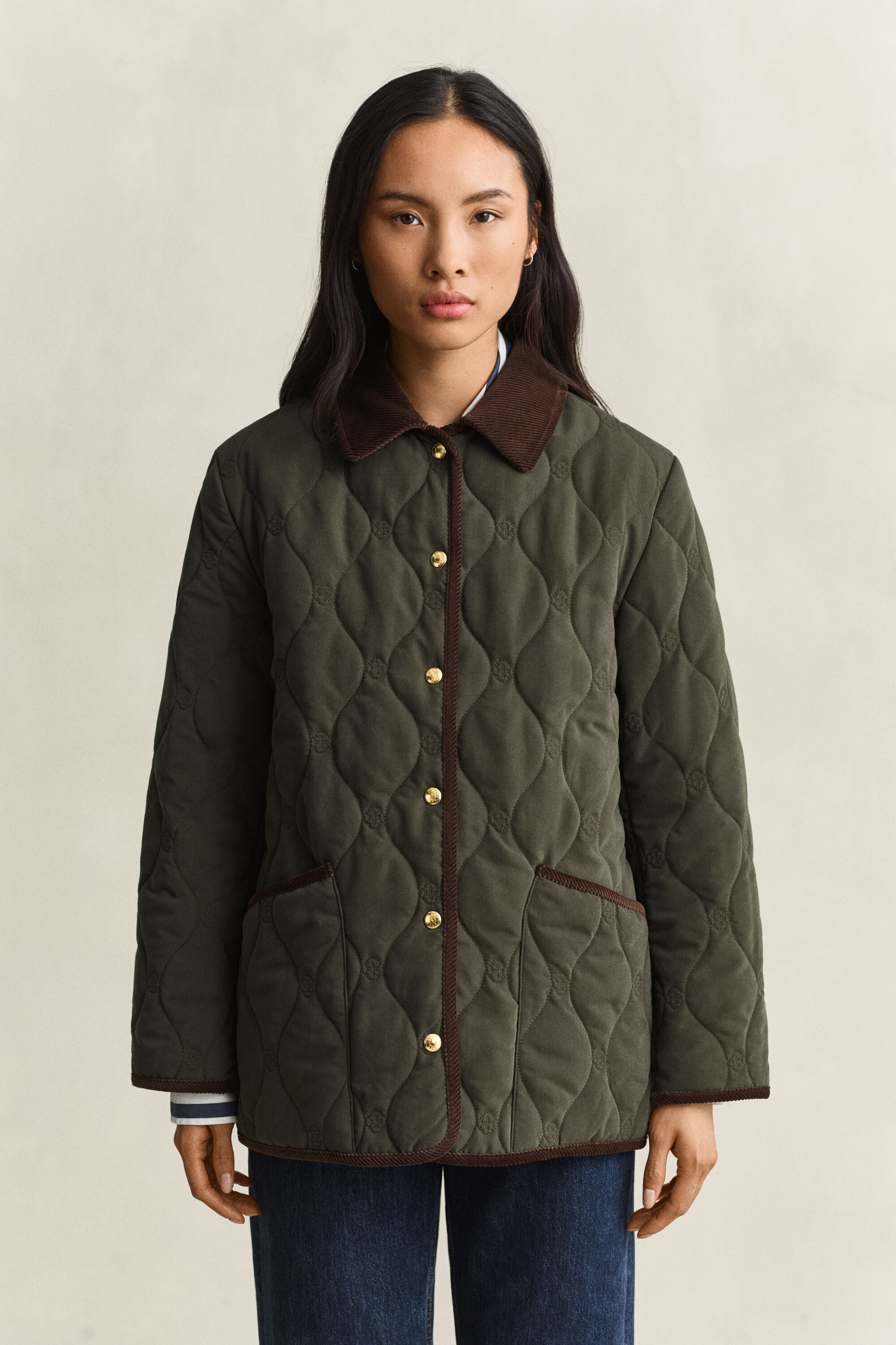 Monogram Quilted Jacket