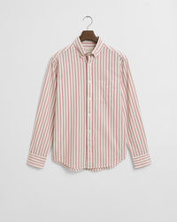 Regular Fit Striped Archive Poplin Shirt