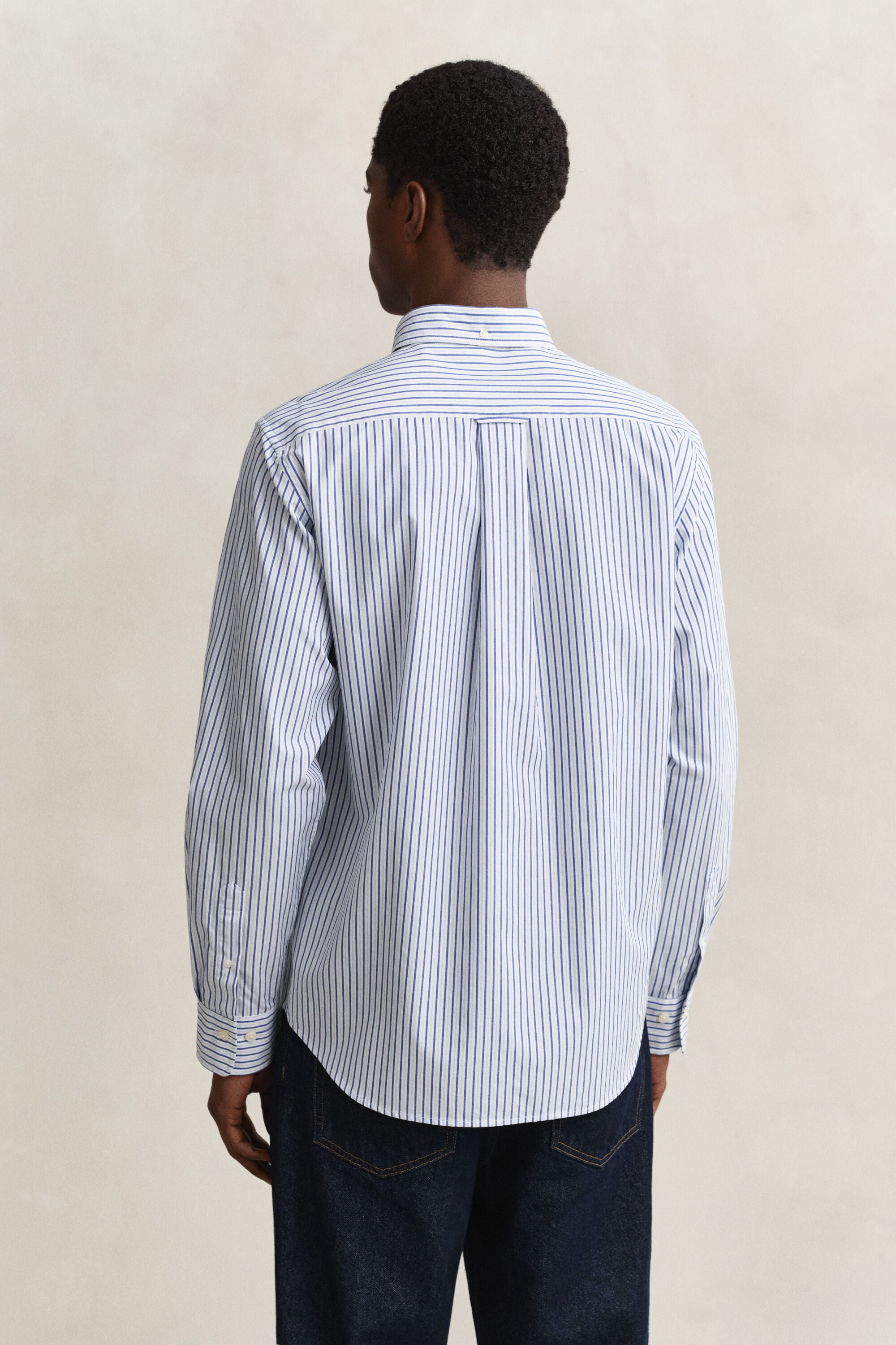 Striped Poplin Shirt