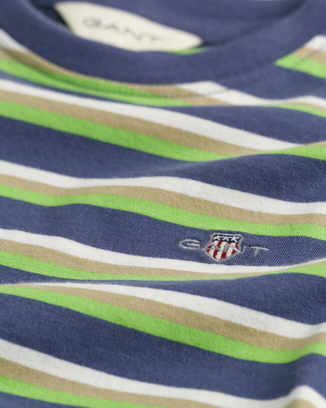 Kids Shield Striped T-Shirt