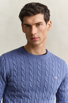 Classic Cable Knit Sweater — BLUE HORIZON 3