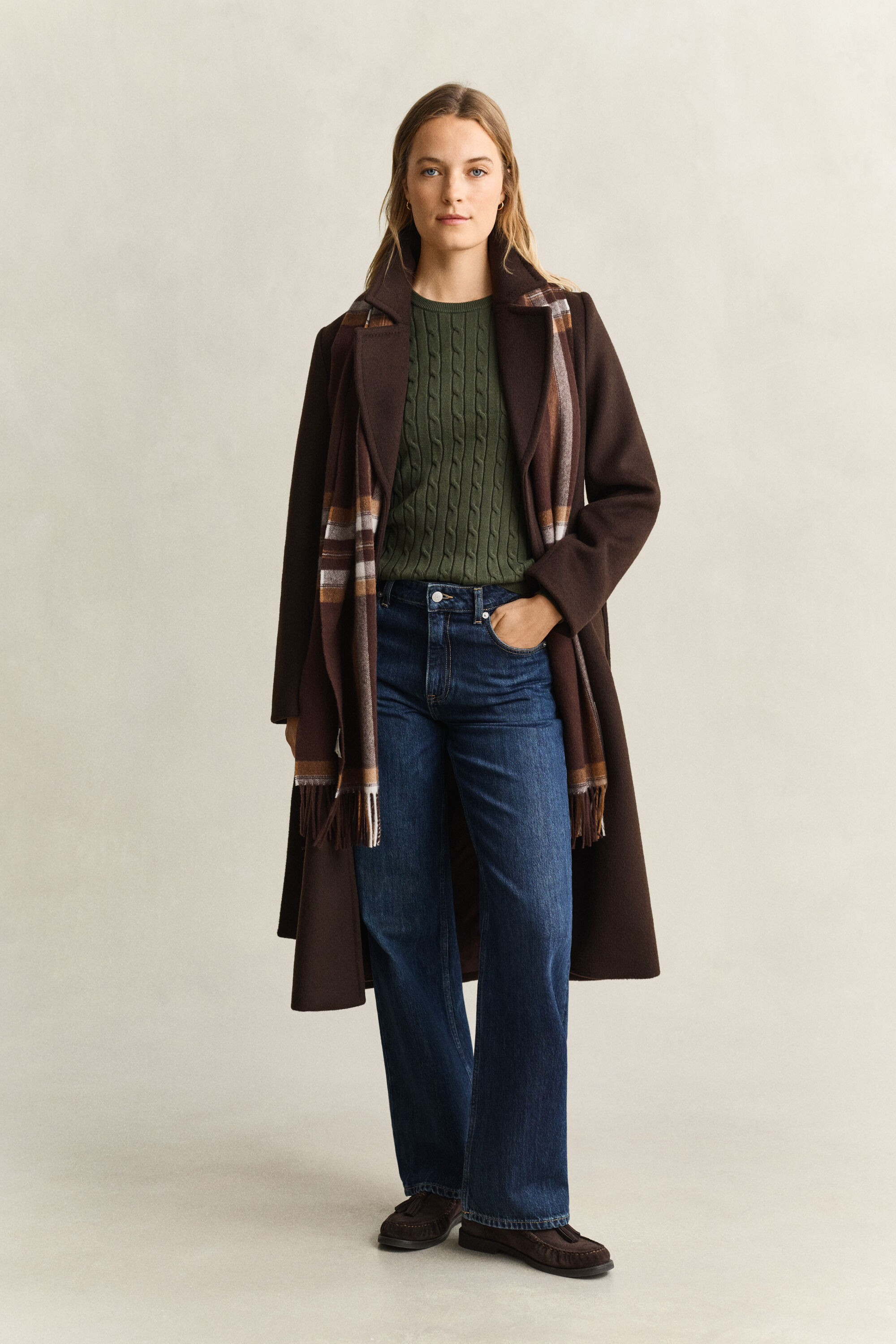 Classic Cable Knit Sweater