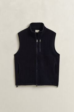 Fleece Vest — EVENING BLUE 5