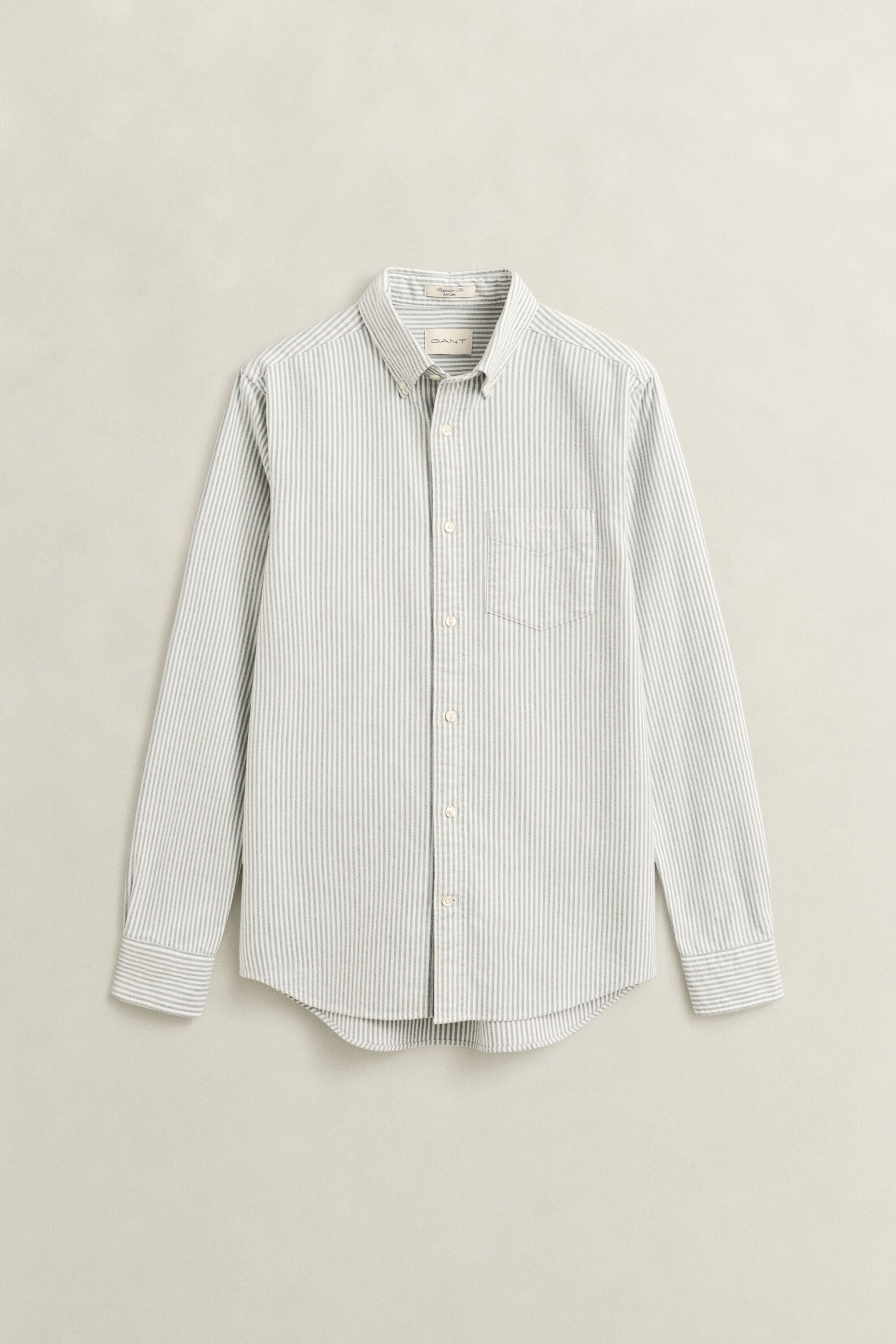 Striped Brushed Oxford Shirt