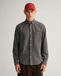 Regular Fit Herringbone Shirt