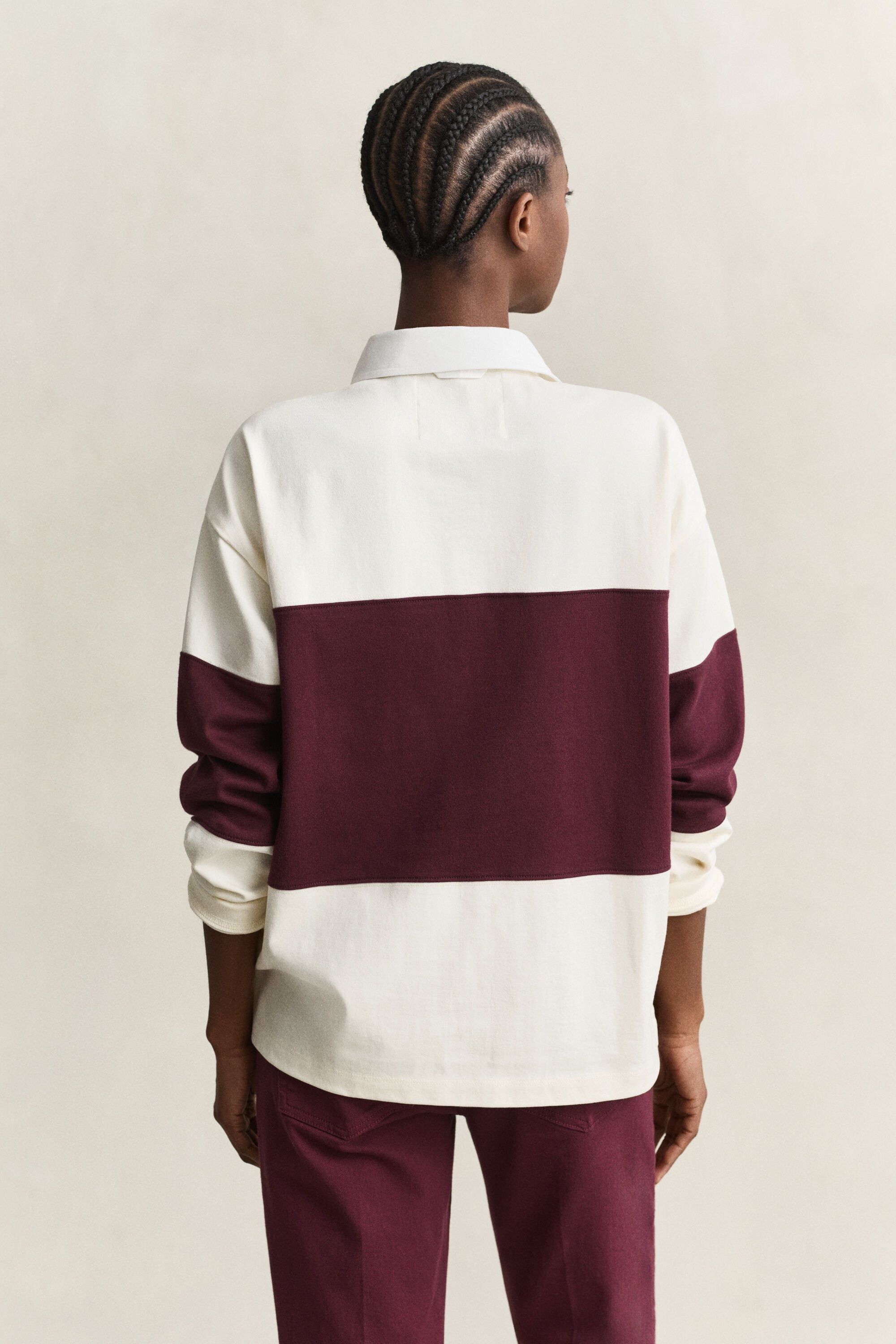 Color Block Heavy Rugger