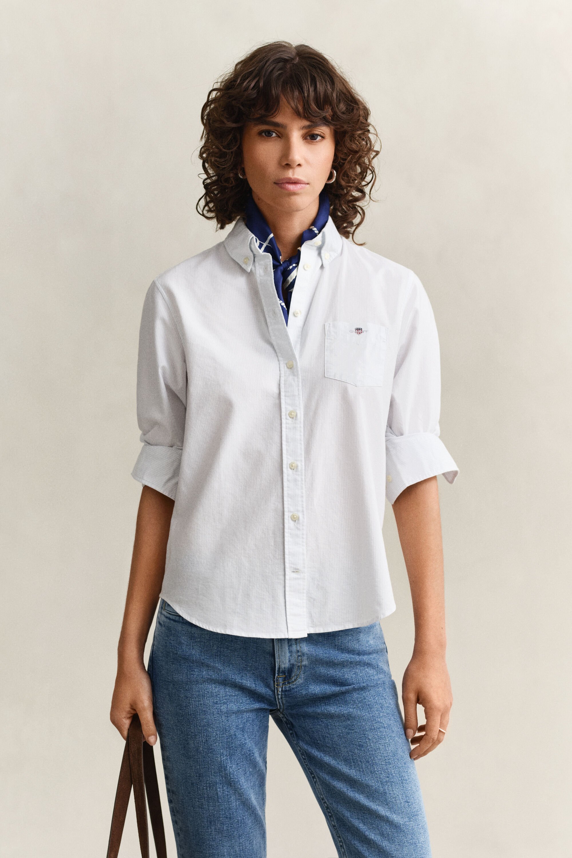 Regular Fit Classic Striped Oxford Shirt